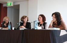image of a discussion panel at Sydney Writers' week